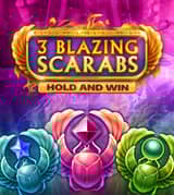 3 Blazing Scarabs Hold and Win
