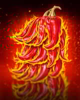 3 Hot Chilli Peppers